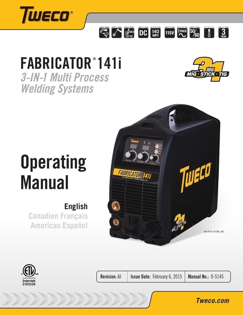 Tweco FABRICATOR 141i User manual