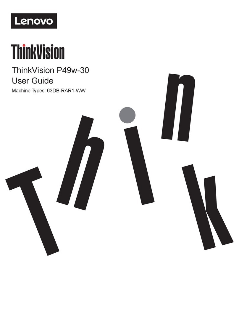 Lenovo ThinkVision P49w-30 User manual