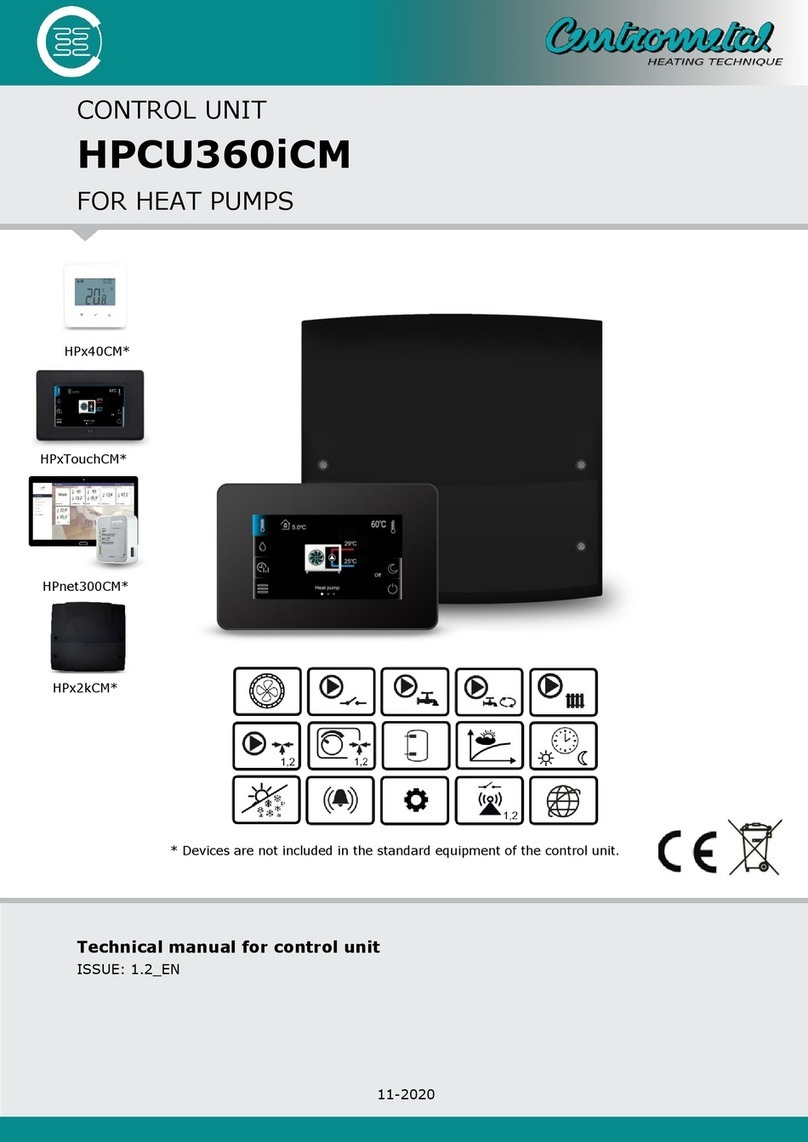 Centrometal HPCU360iCM User manual