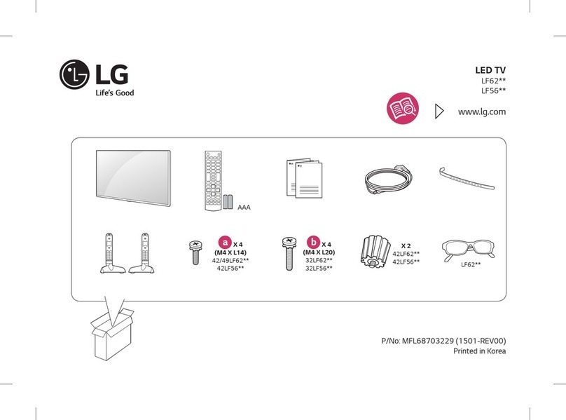 LG LF62 Series User manual