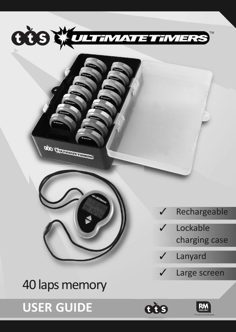 TTS ULTIMATETIMERS 708-PE00992 user guide