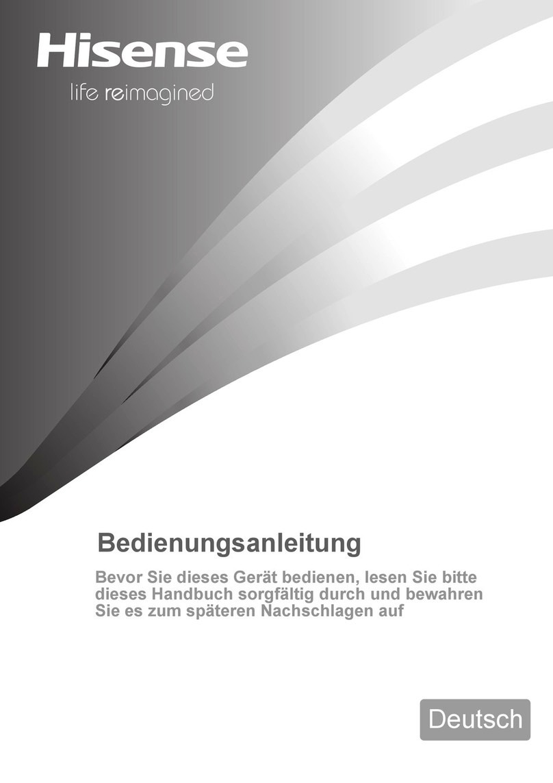 Hisense RB440N4ACD User's operation manual
