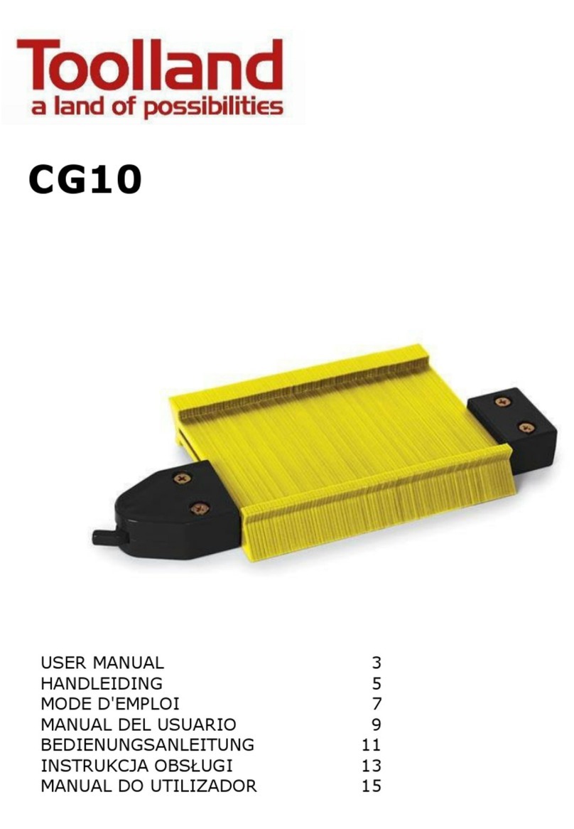 Toolland CG10 user manual