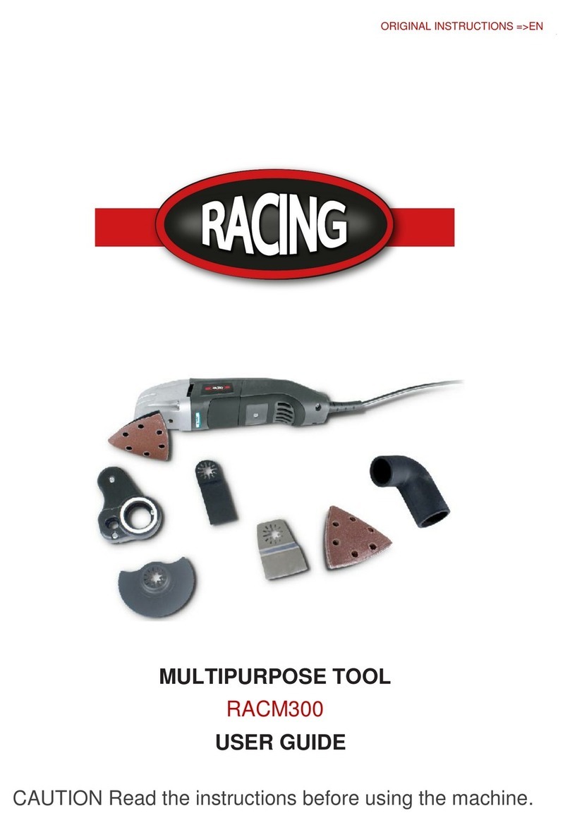 Racing RACM300 user guide