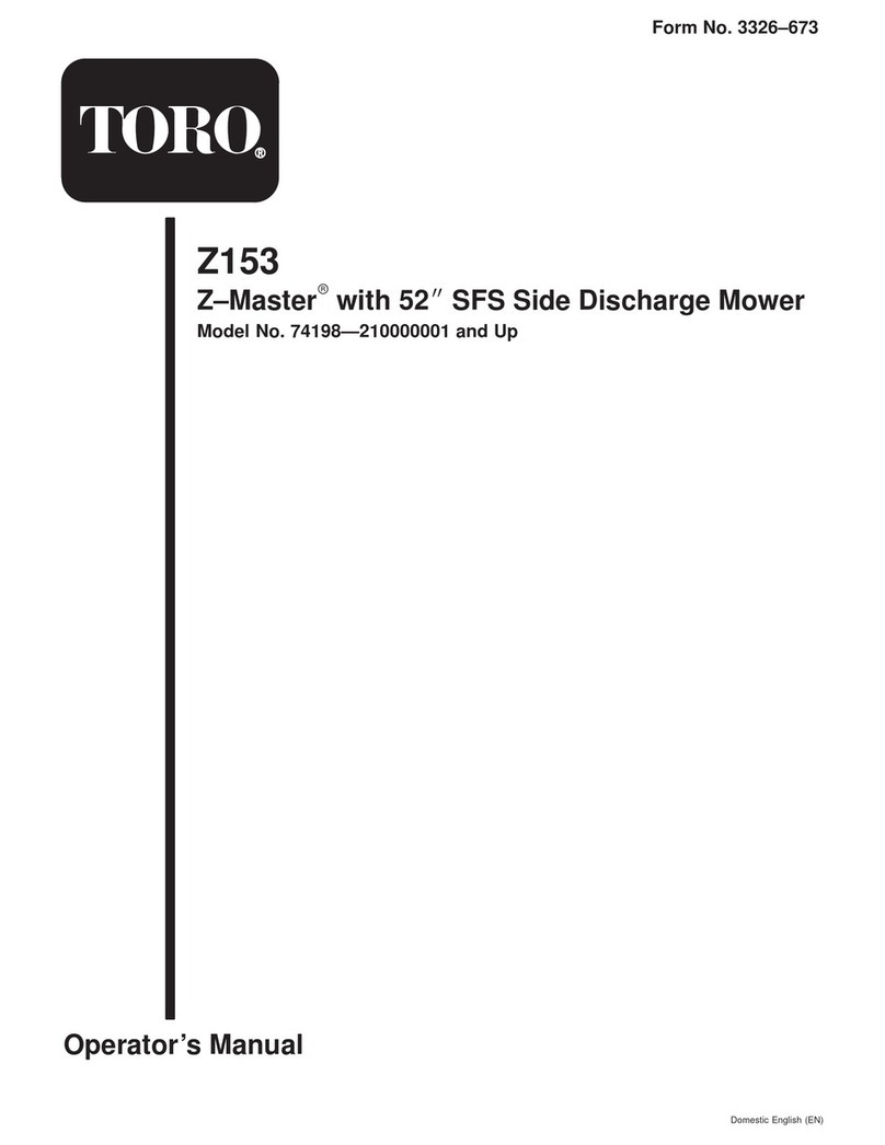 Toro 74198 User manual Toro 74198 User manual