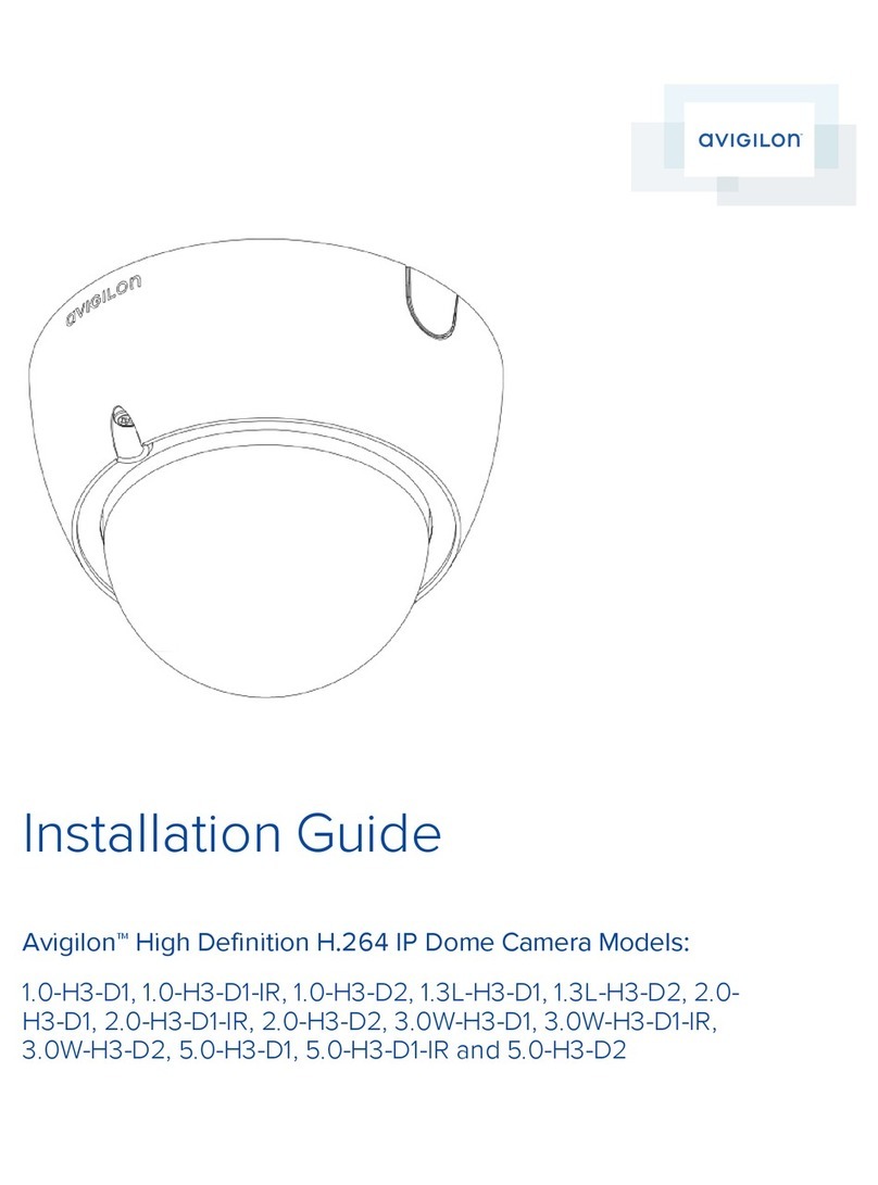 Avigilon 1.3L-H3-D2 User manual