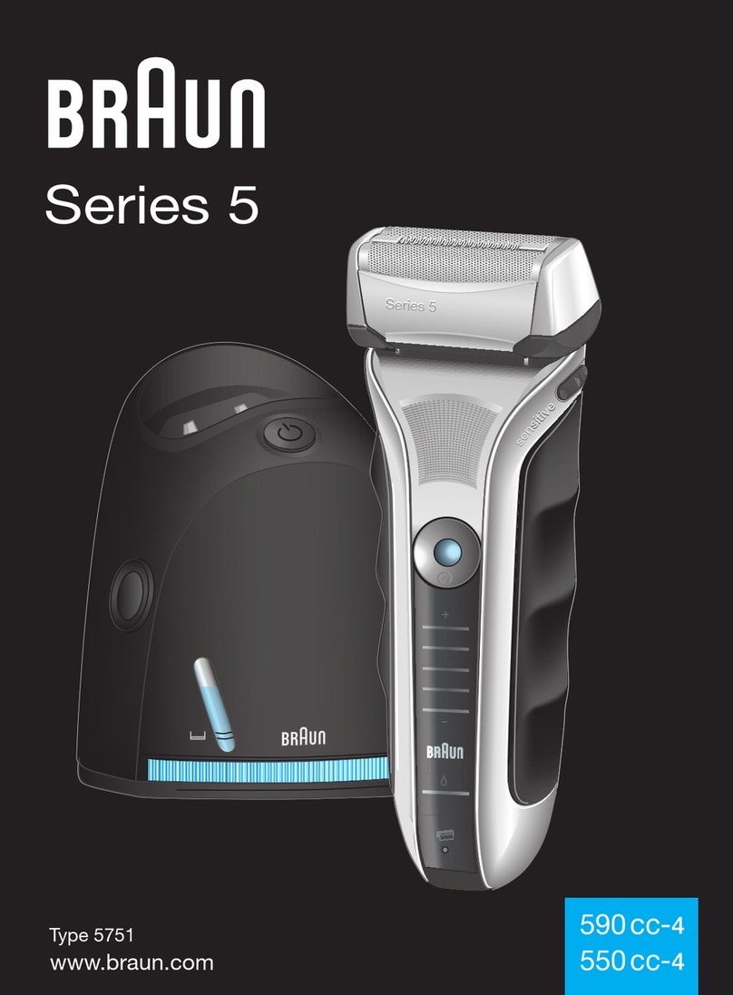 Braun 5 Series User manual