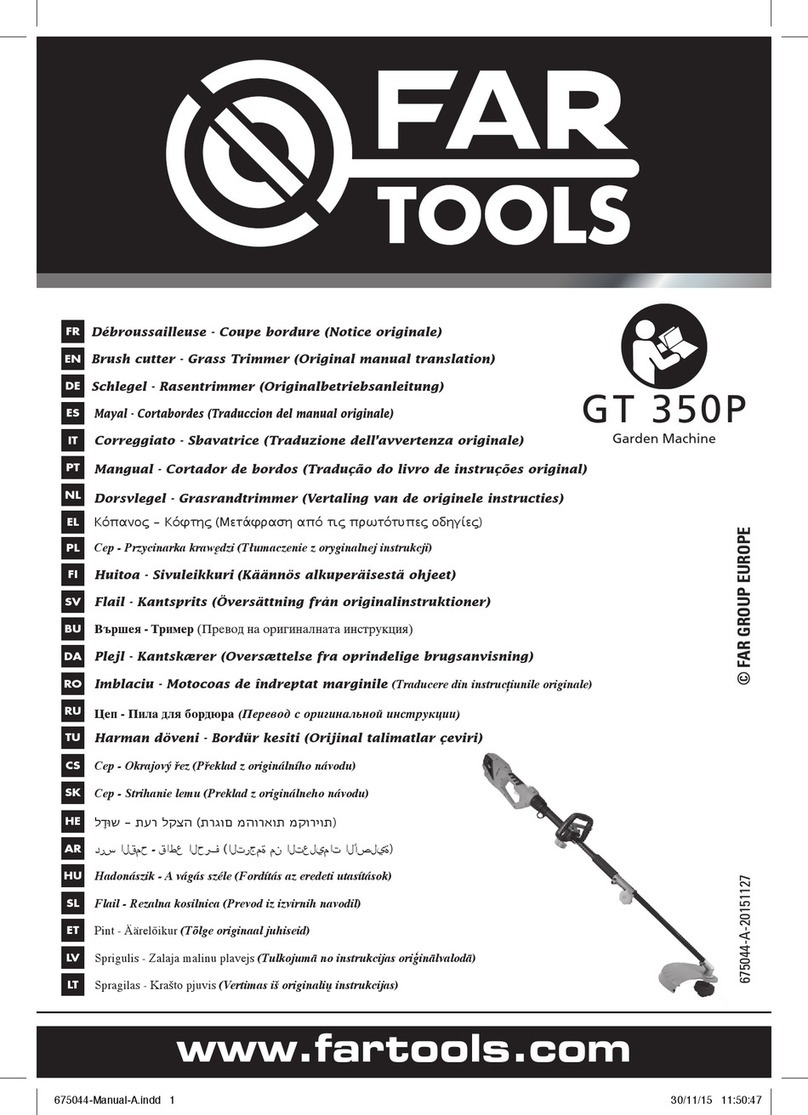 Far Tools GT 350P Original manual translation