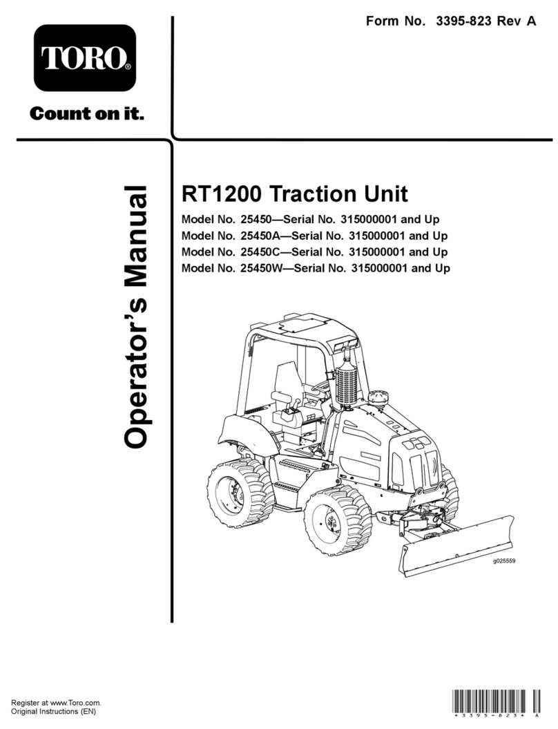 Toro 25450A Operator's manual