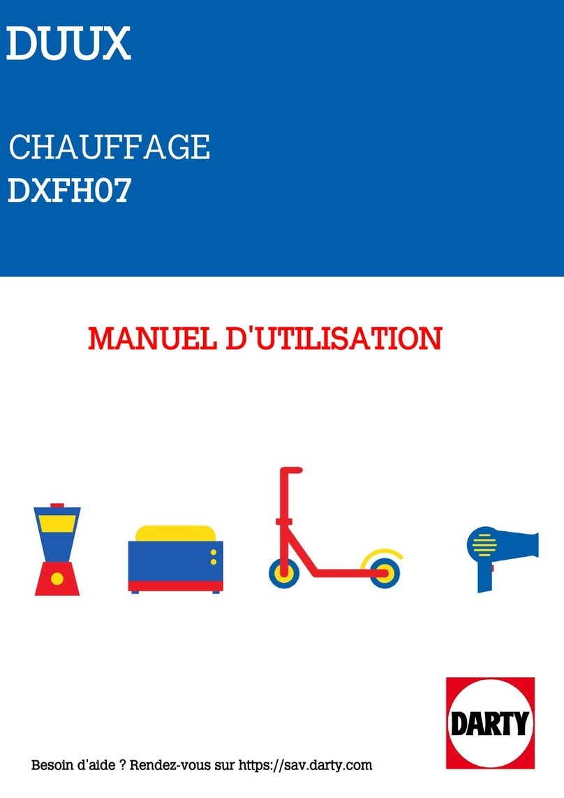 Duux Threesixty DXFH07 user manual