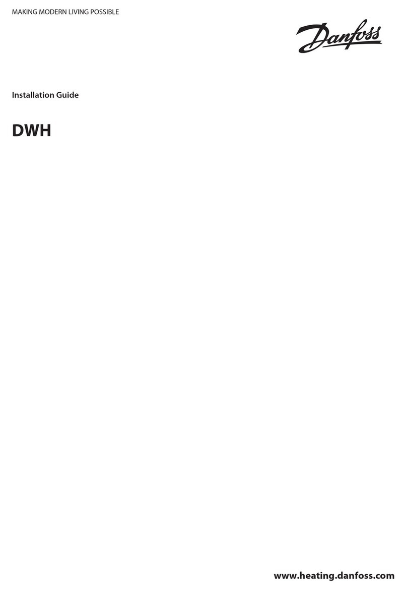 Danfoss DWH 200 User manual