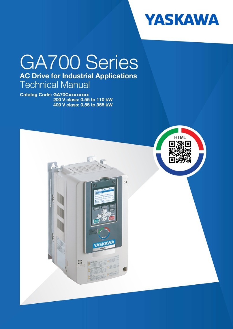 YASKAWA GA700 User manual YASKAWA GA700 User manual