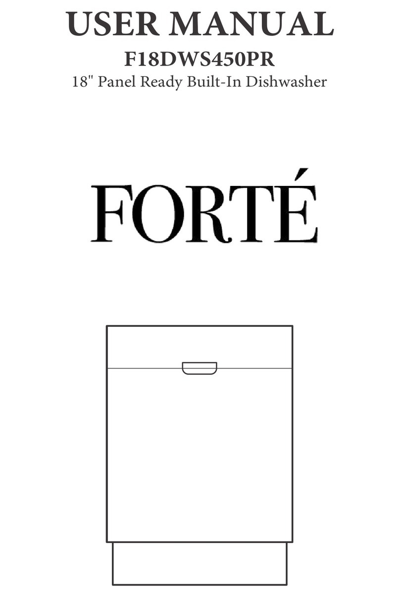 Forte F18DWS450PR user manual