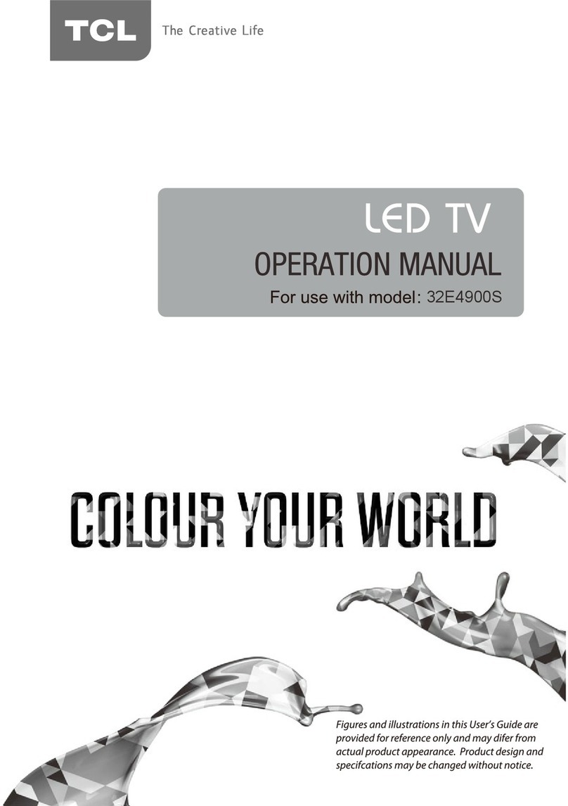 TCL 32E4900S User manual
