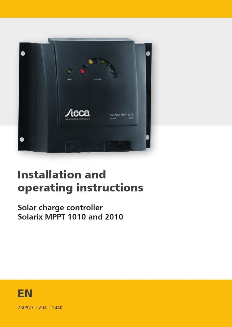 Steca Solarix MPPT 1010 User manual