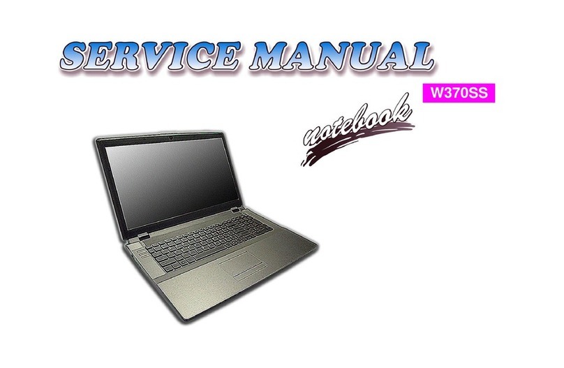 Clevo W370SS User manual
