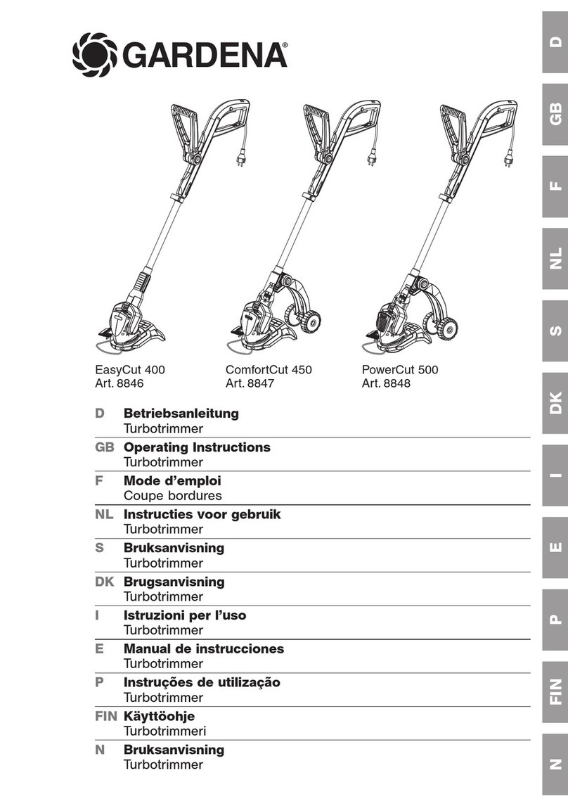Gardena EasyCut 450 User manual