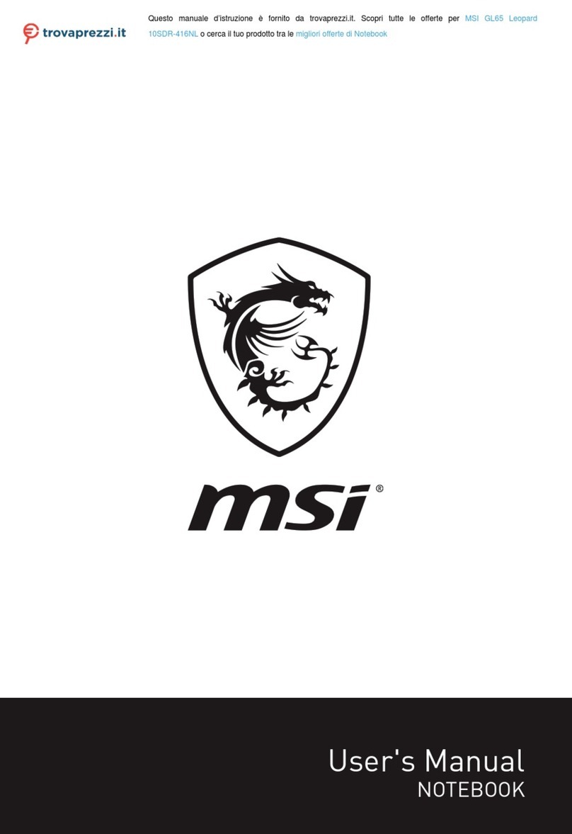 MSI GL65 user manual