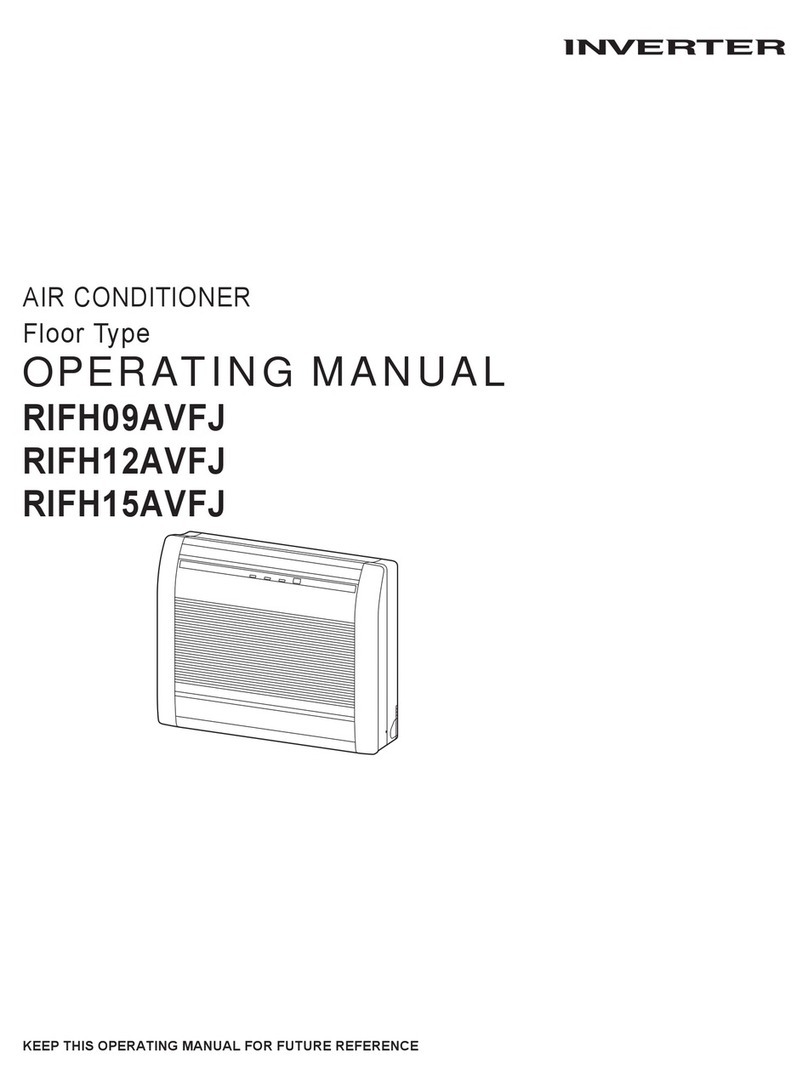 Fujitsu RIFH09AVFJ User manual