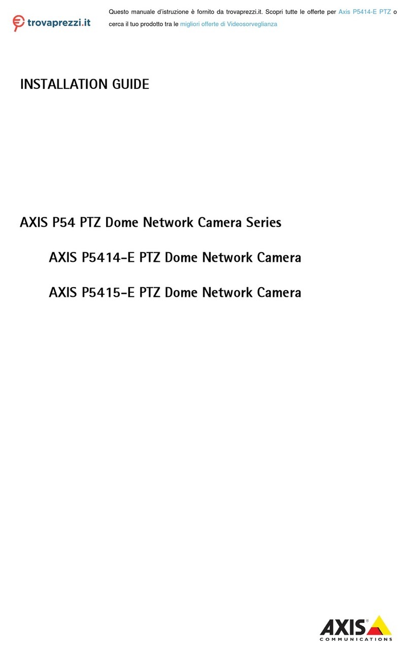 Axis P54 installation guide