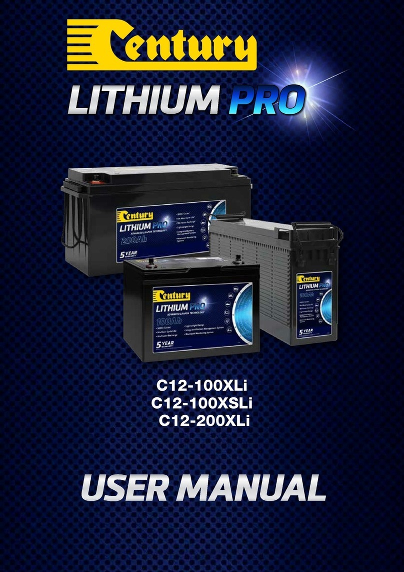 Century C12-100XSLi user manual