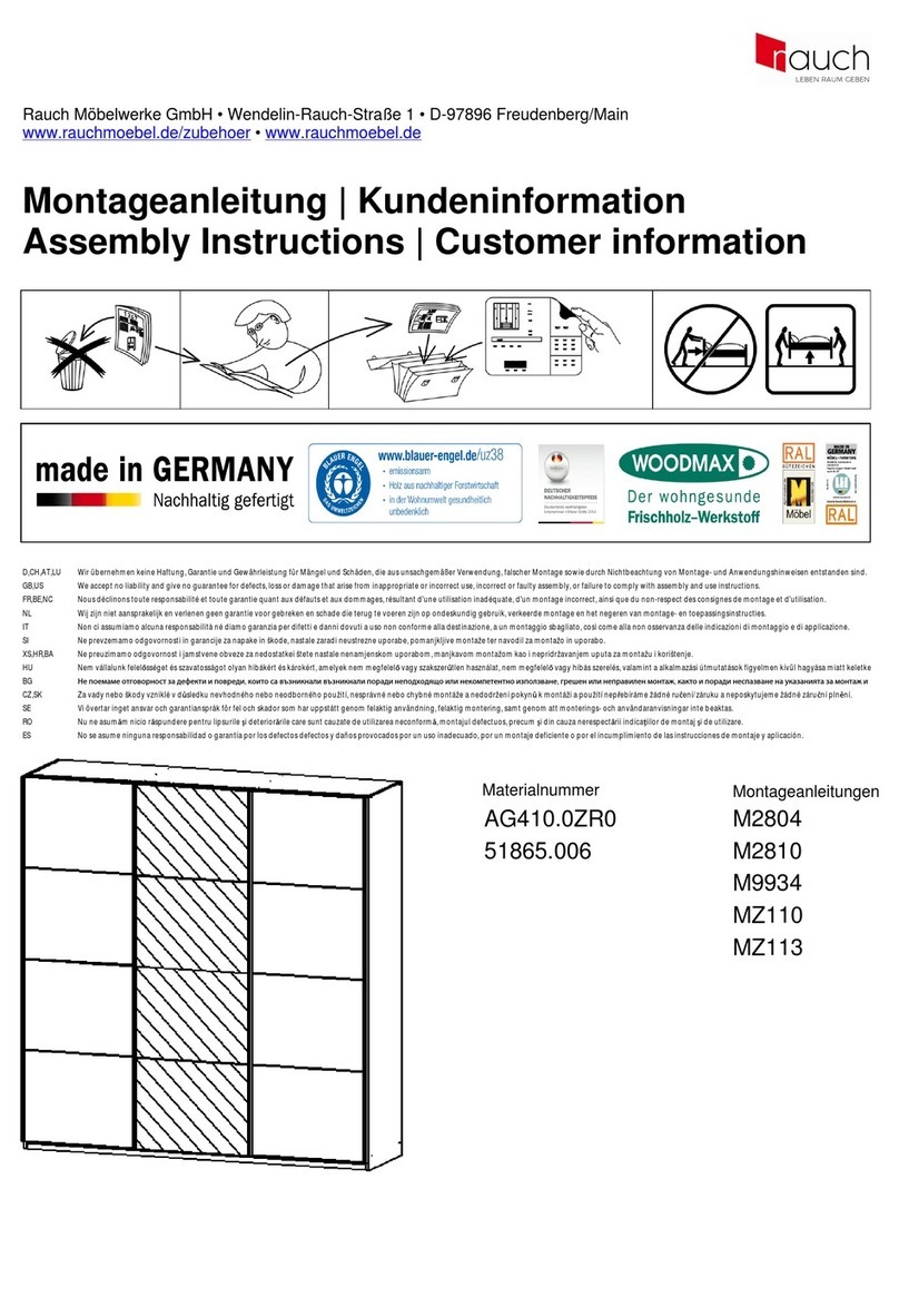 Rauch M2804 User manual