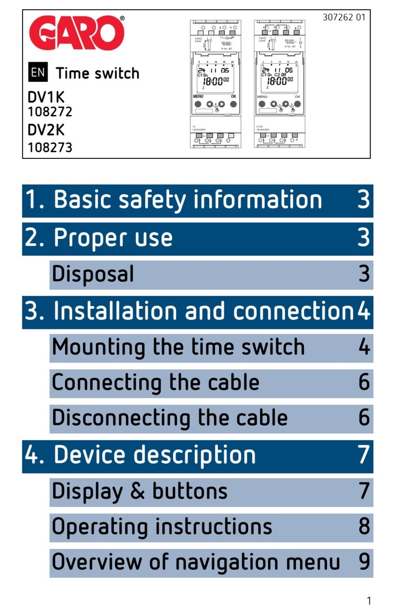 GARO DV1K manual