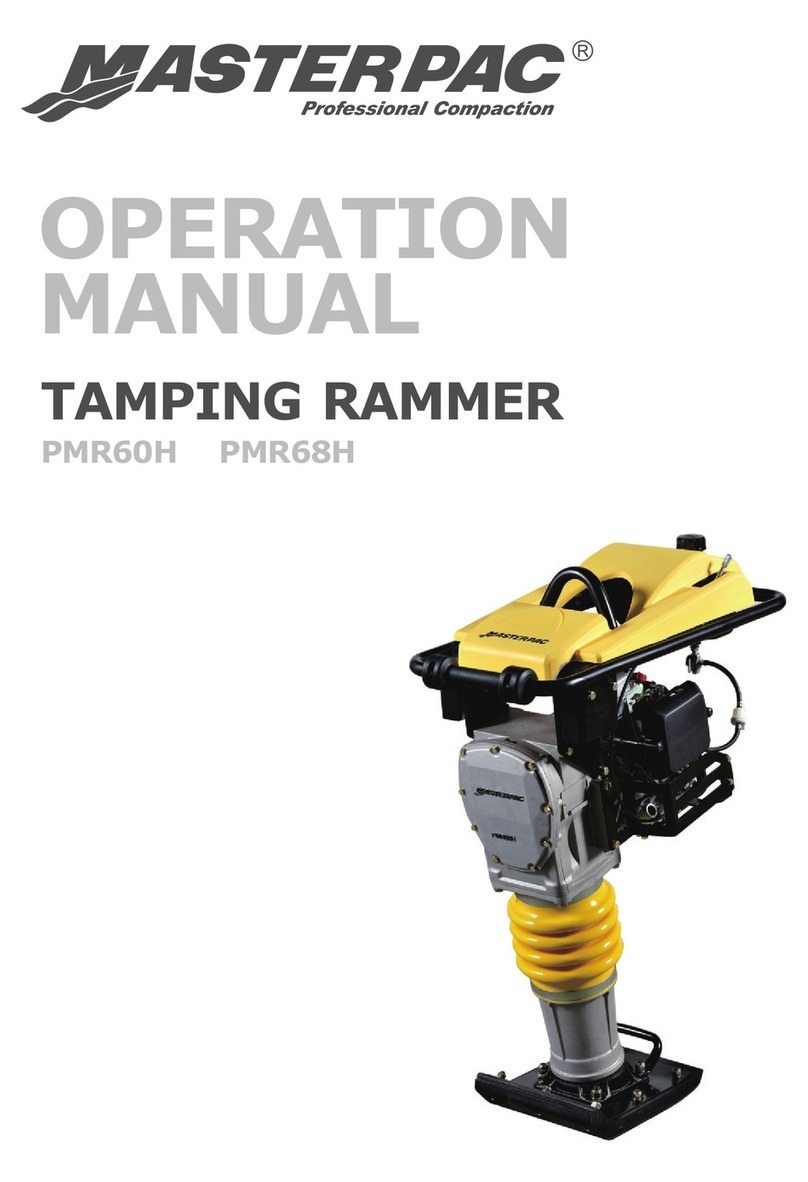 MASTERPAC PMR60H Operation manual