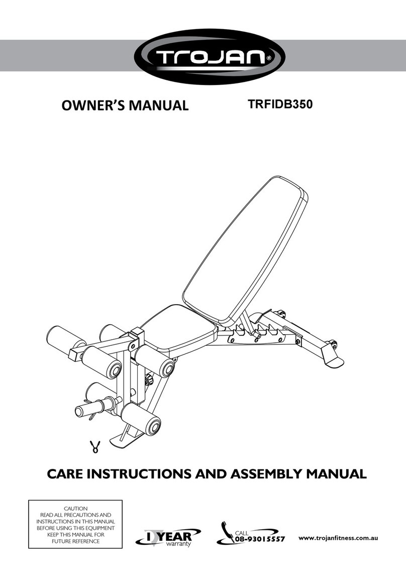 Trojan TRFIDB350 owner's manual