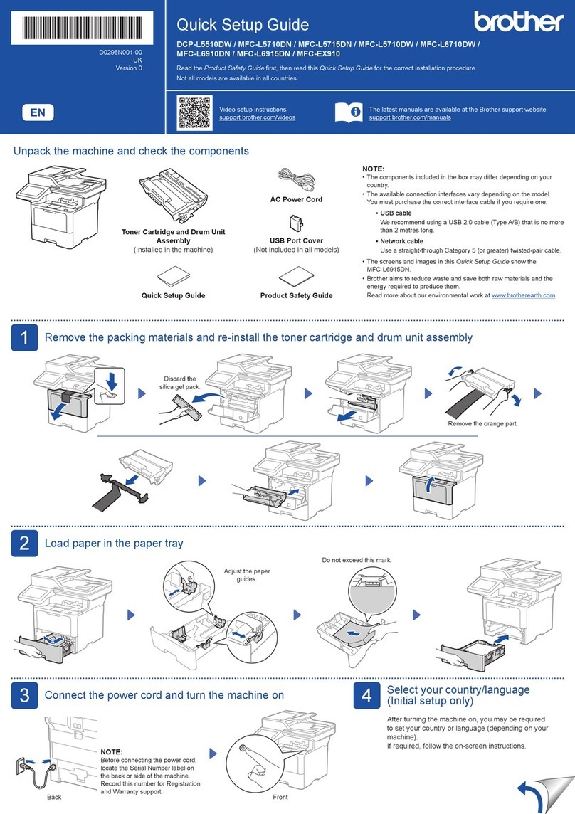 Brother DCP-L5510DW User manual