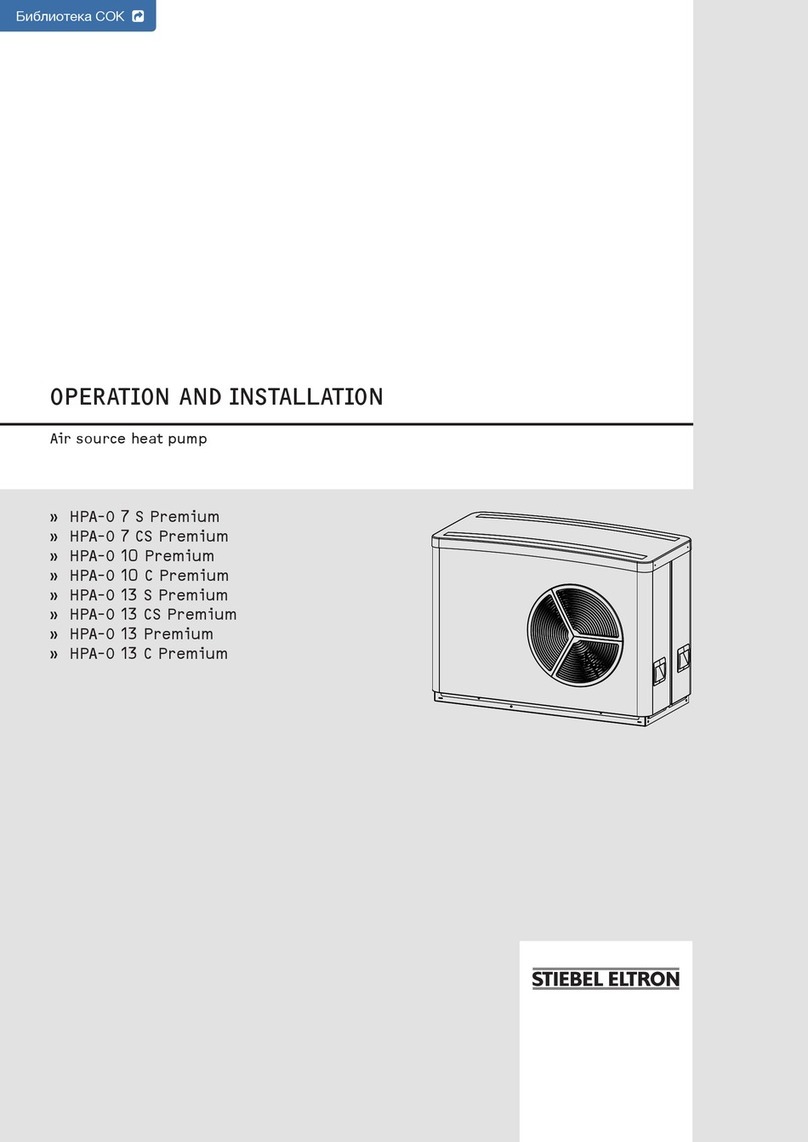 STIEBEL ELTRON HPA-O 7 S Premium Specification sheet