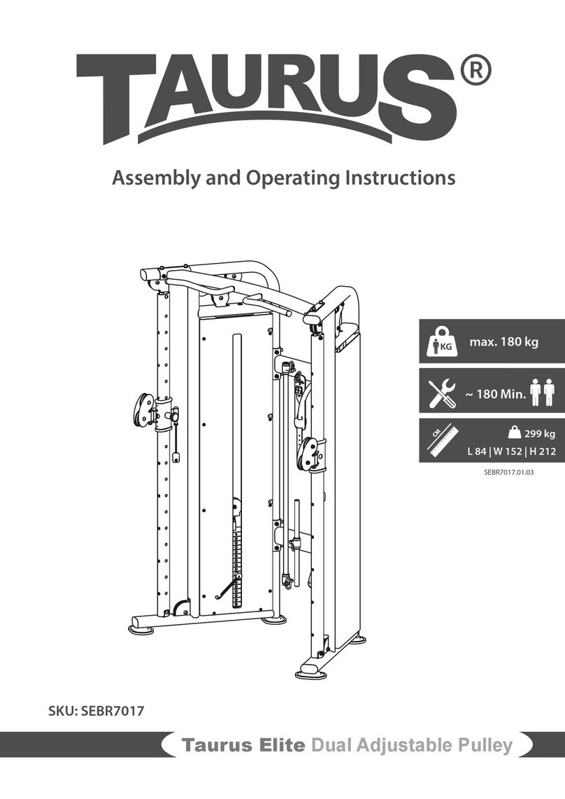 Taurus Elite SEBR7017 Assembly and operating instructions
