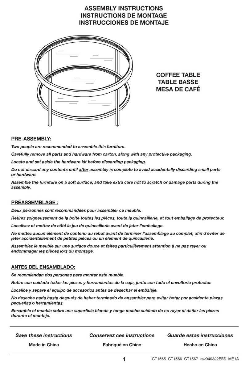 Hailey Home CT1565 User manual