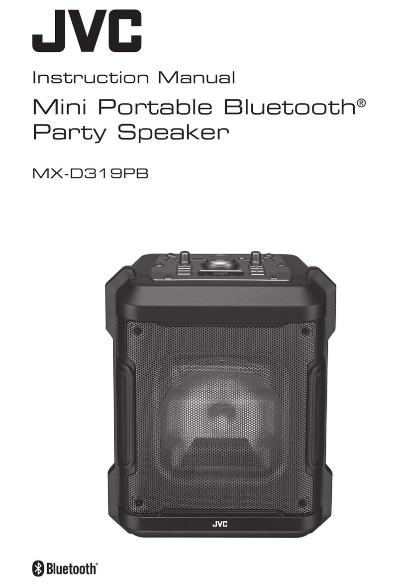 JVC MX-D319PB User manual