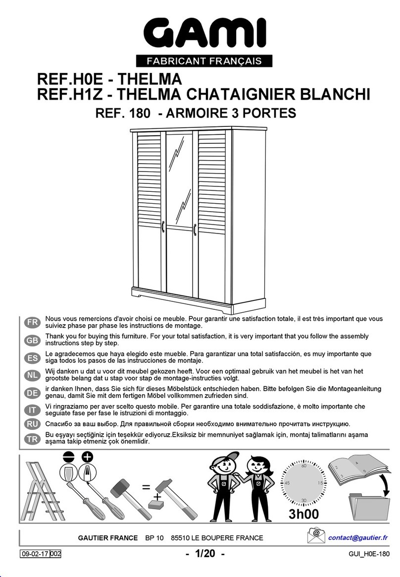 Gami THELMA H0E User manual
