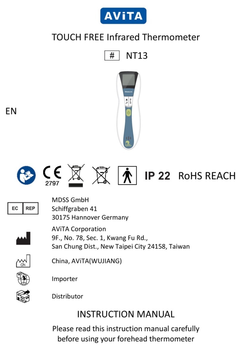 Avita TOUCH FREE NT13 instruction manual