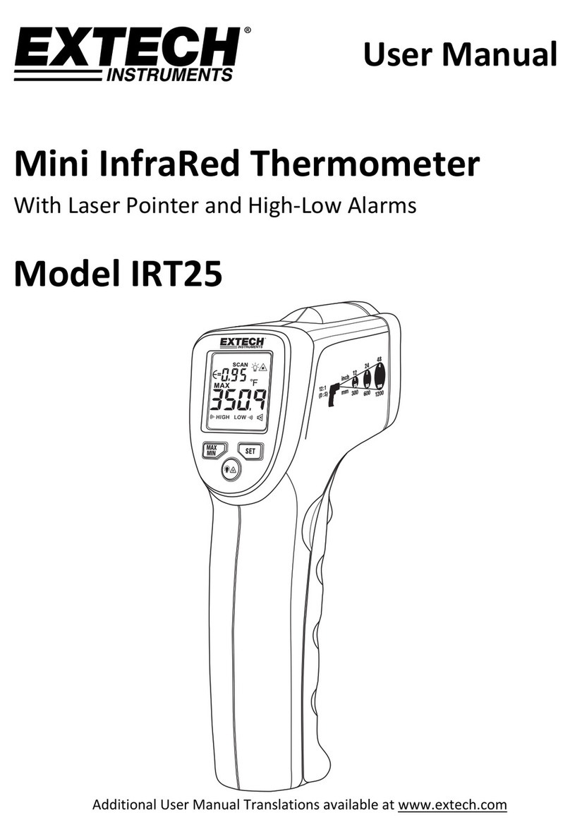 Extech Instruments IRT25 User manual