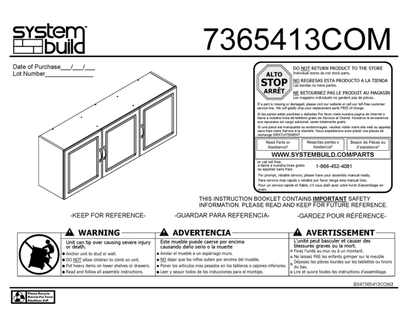 System Build 7365413COM User manual System Build 7365413COM User manual