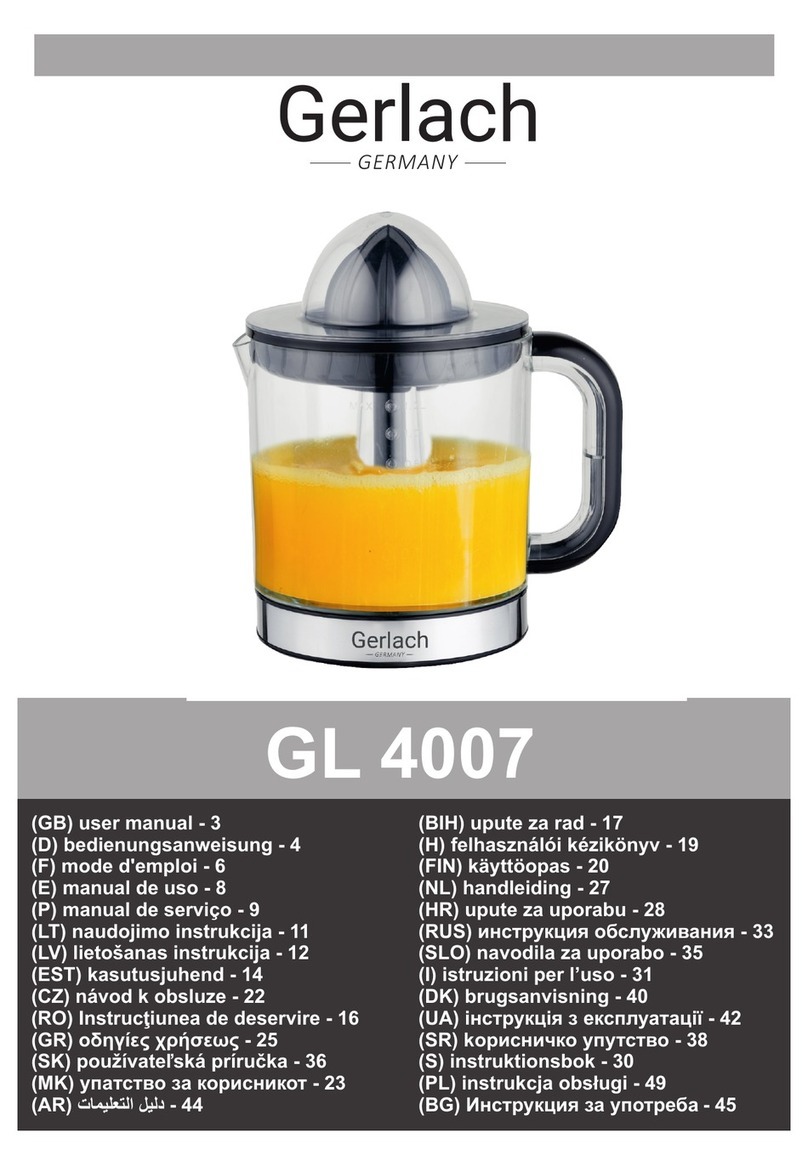 Gerlach GL 4007 user manual