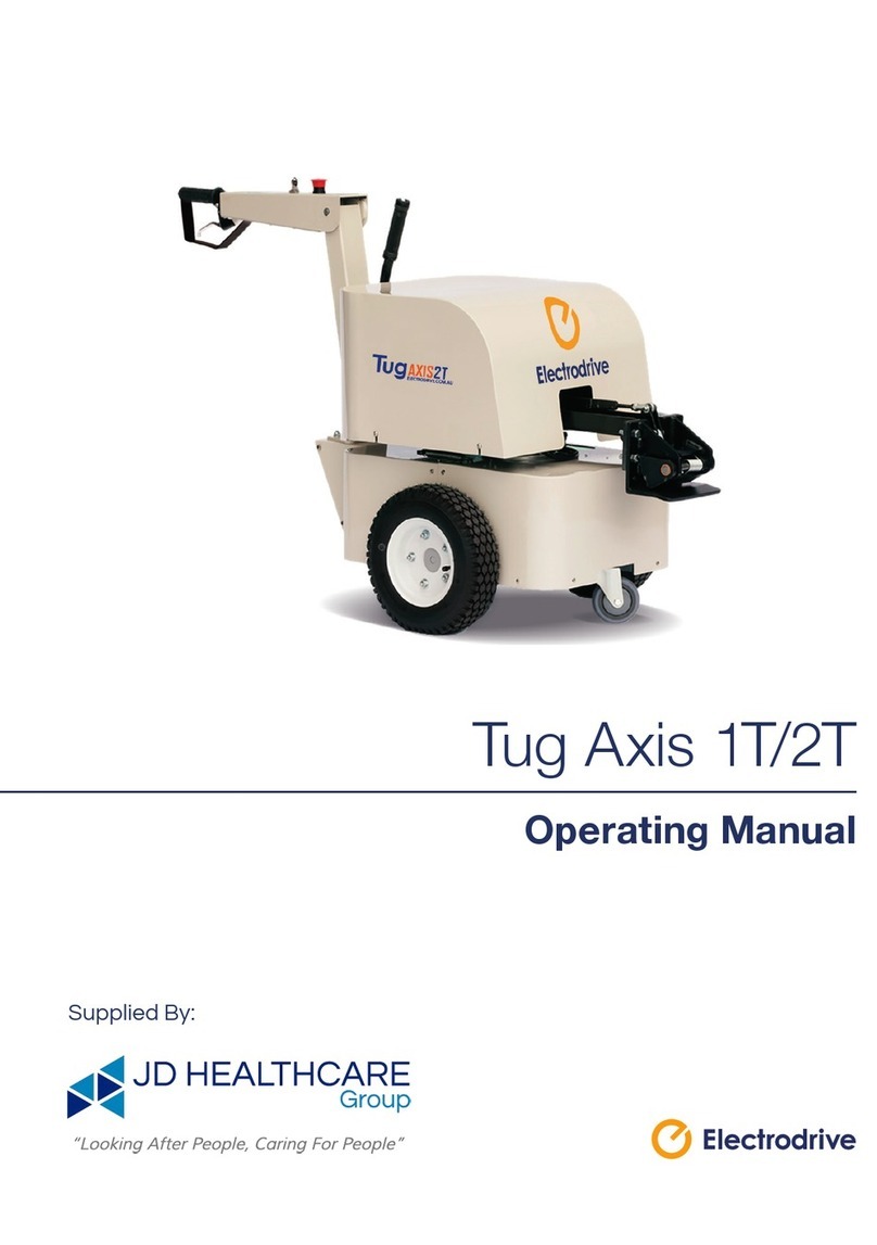 ELECTRODRIVE Tug Axis 1T operating manual