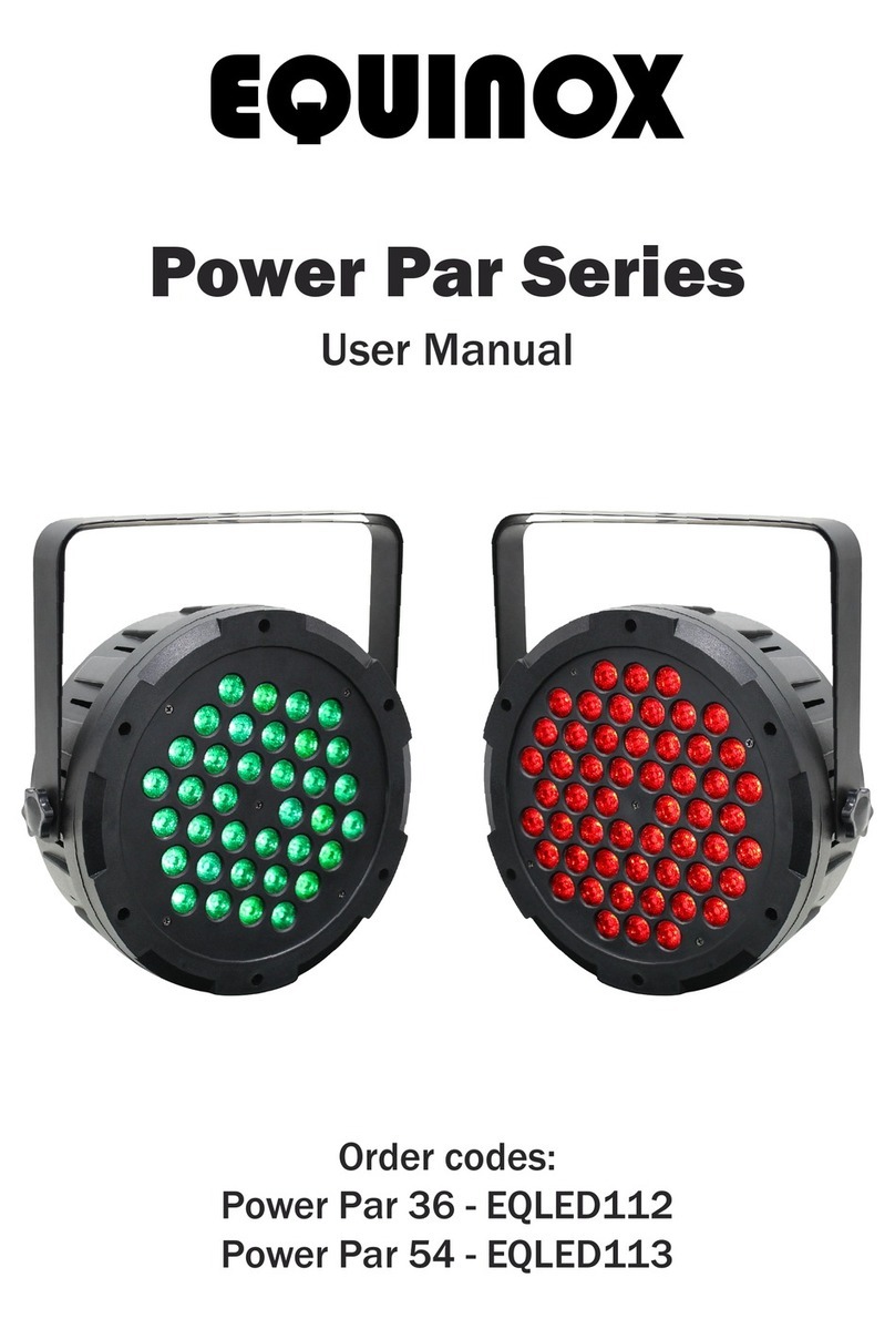 Equinox Systems Power Par Series User manual