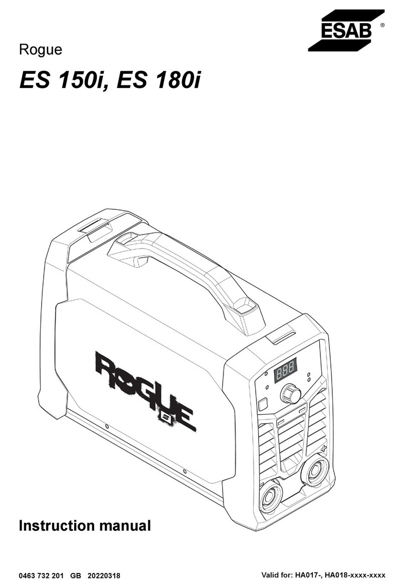ESAB ES 180i instruction manual