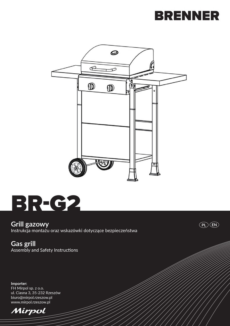 BRENNER BR-G2 Assembly and safety instructions