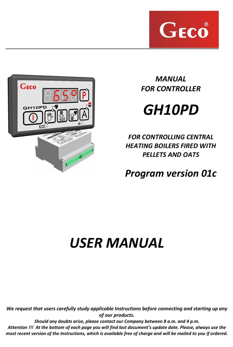Geco GH10PD User manual