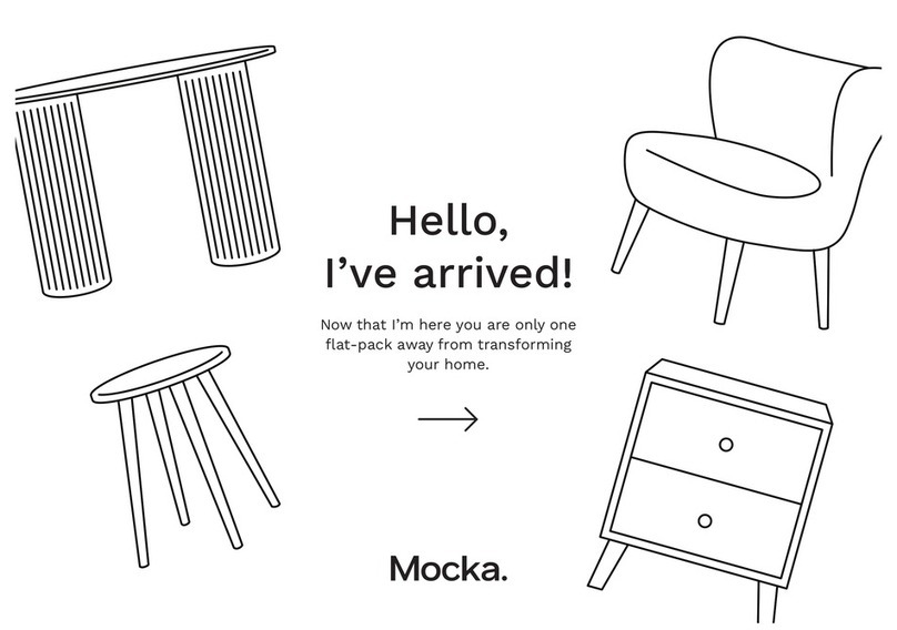 Mocka Imogen Queen Bed User manual Mocka Imogen Queen Bed User manual