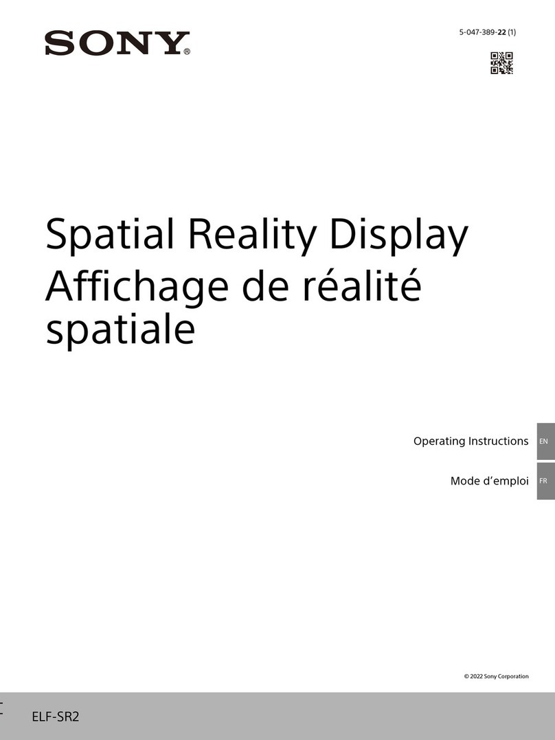 Sony ELF-SR2 User manual