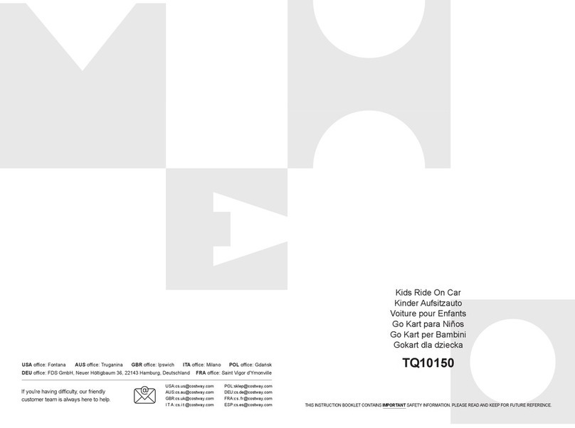 Costway TQ10150 manual