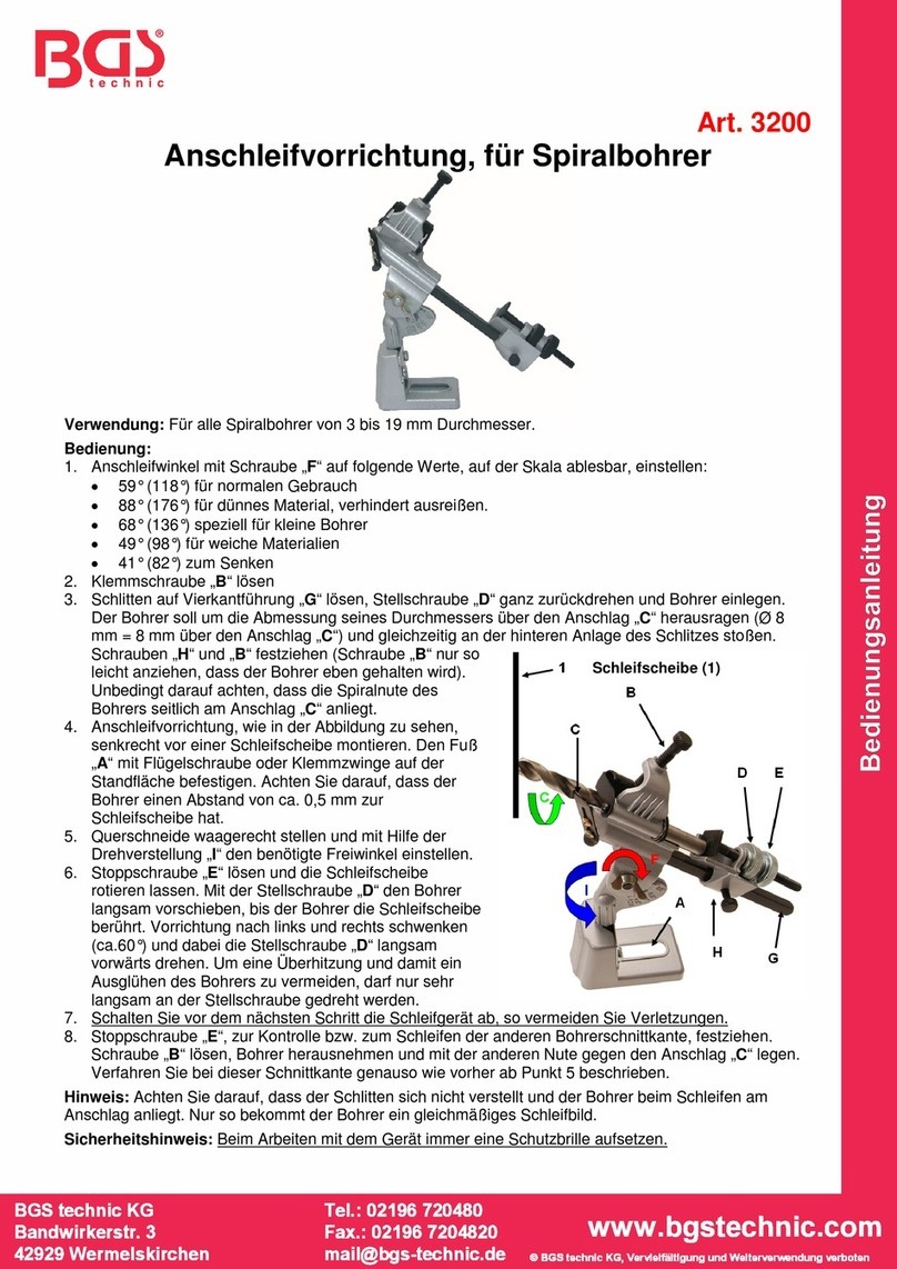 BGS technic BGS 3200 User manual