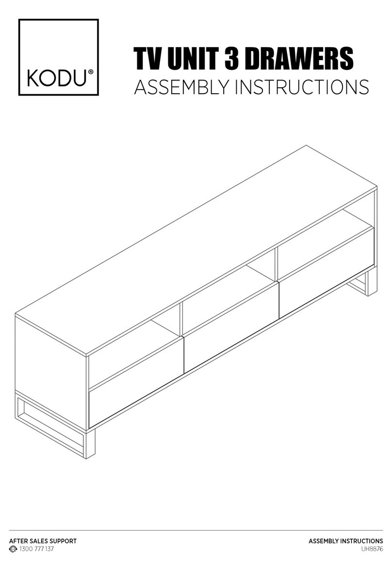 KODU UH8876 Assembly instructions