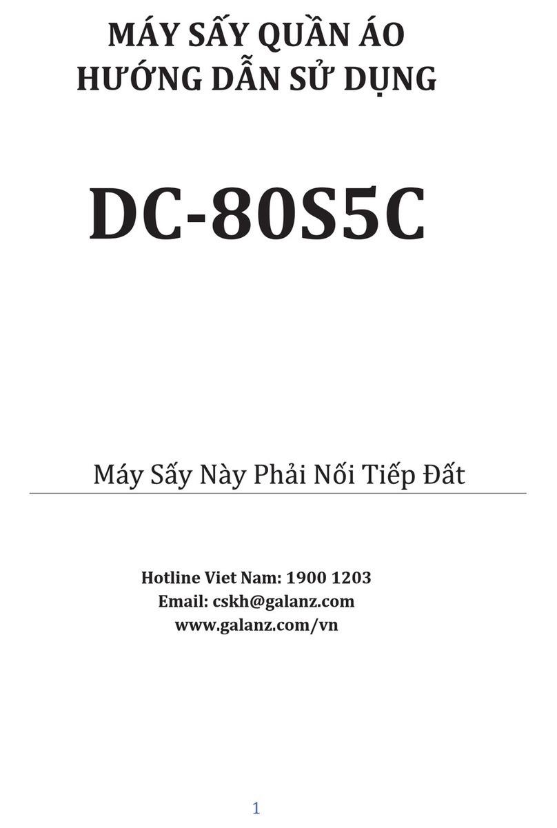 Galanz DC-80S5C owner's manual
